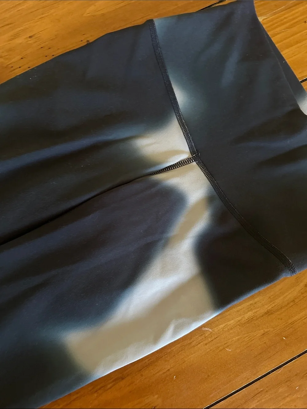 Nike Black & White Tie-Dye Leggings
